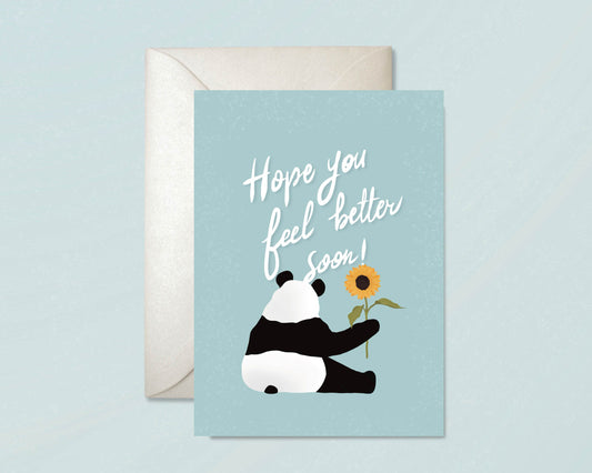 Hope You Feel Better Soon Card Greeting Cards - Honeypress Design