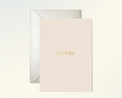 Liefde Greeting Cards - Honeypress Design