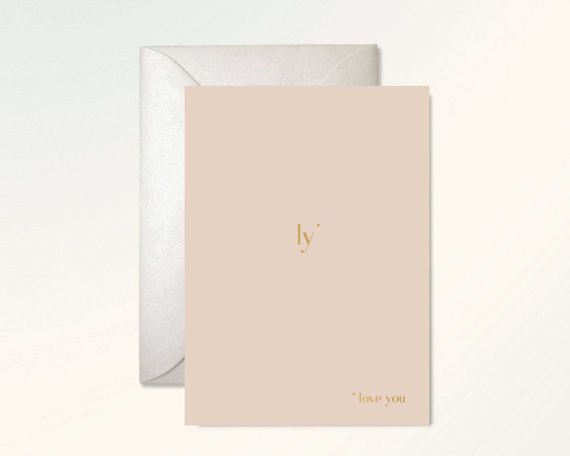 LY *Love You Greeting Cards - Honeypress Design