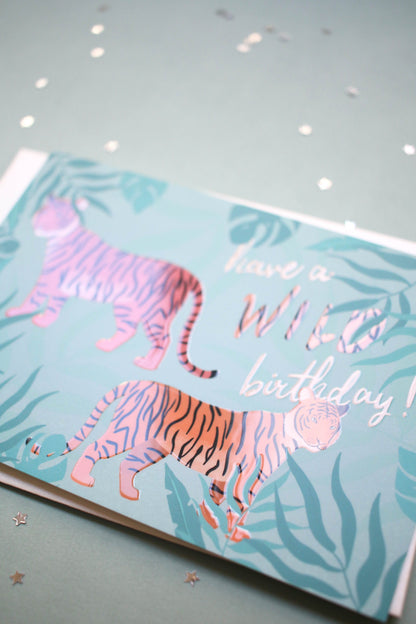 Wild Birthday Card Greeting Cards - Honeypress Design